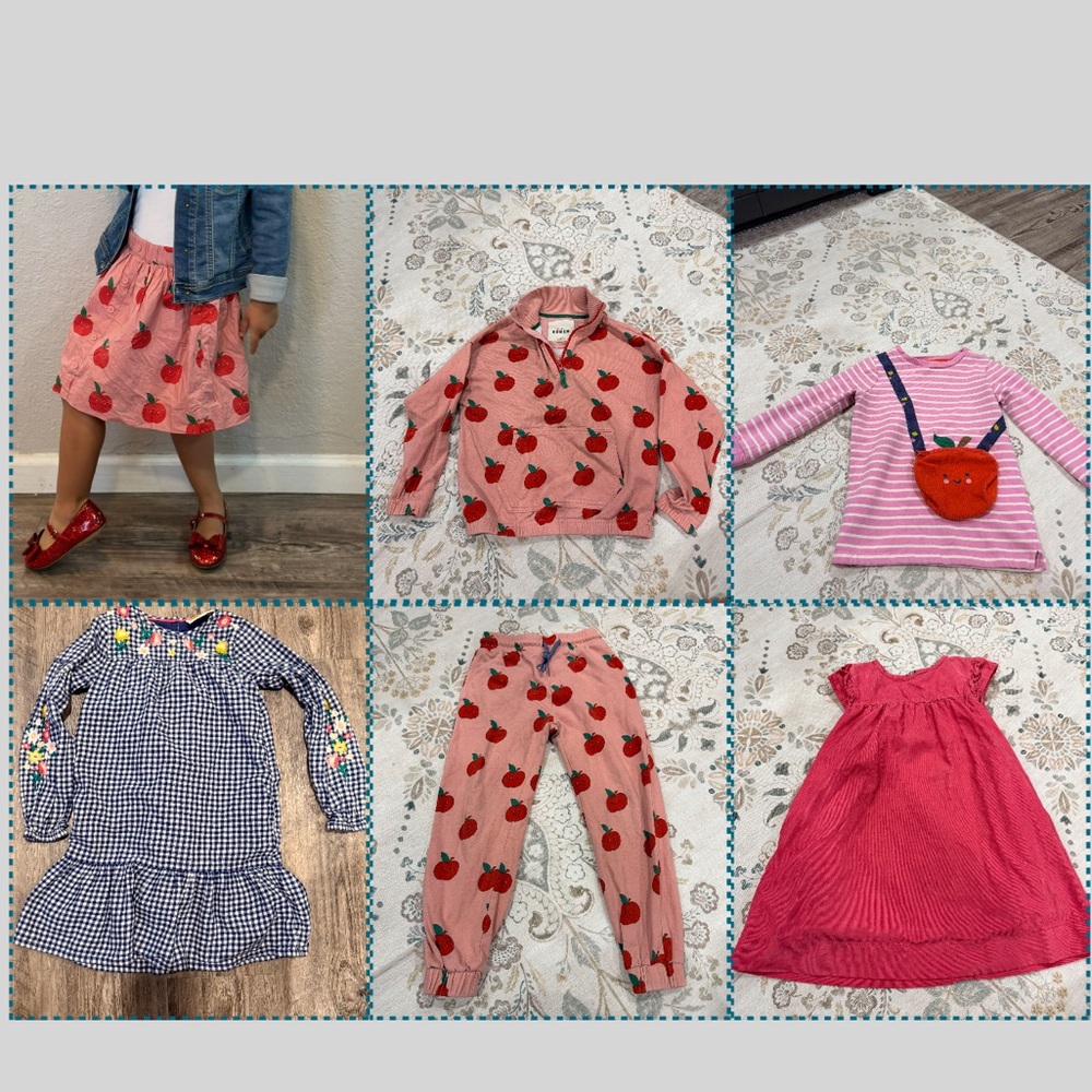 Mini Boden 6 piece Fall Haul- size 6-7 Price Is Firm